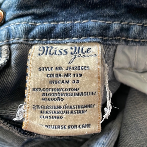 Miss Me boot cut jeans. Great shape. No tears or stains. - Picture 4 of 6